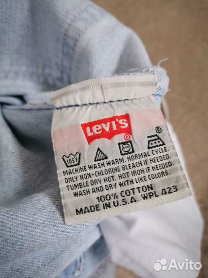 Винтажные джинсы levis 501