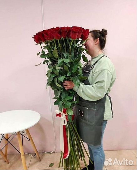 Высокие розы Гигантские розы Доставка цветов