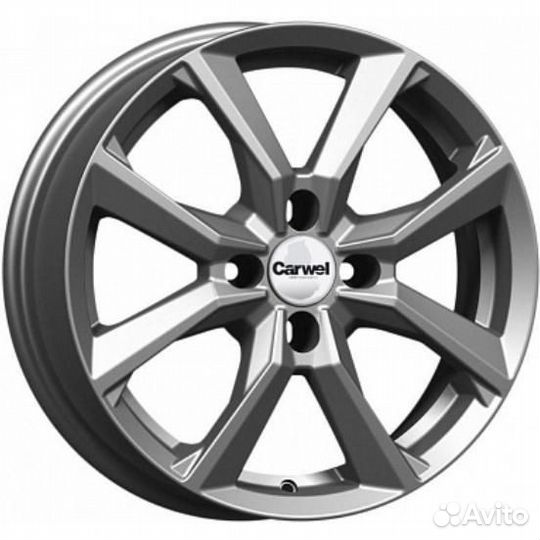 Диски Carwel Сегун 6x16 4*100 ET50 DIA60.1 SB Литой
