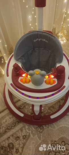 Ходунки каталка детские столик