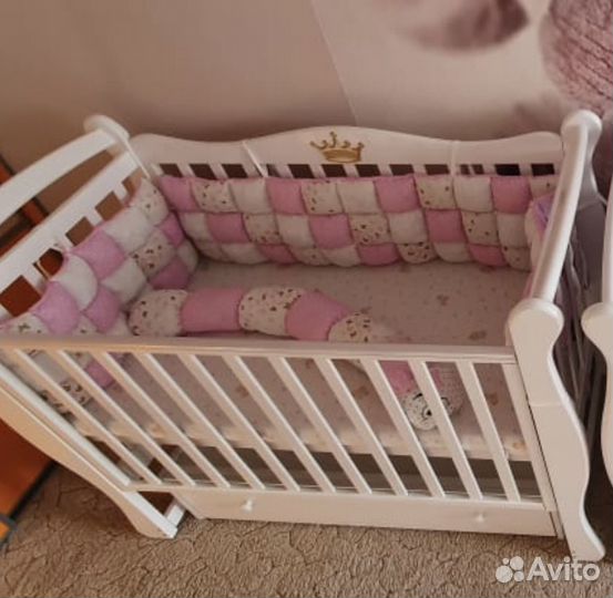 Бортики в кроватку