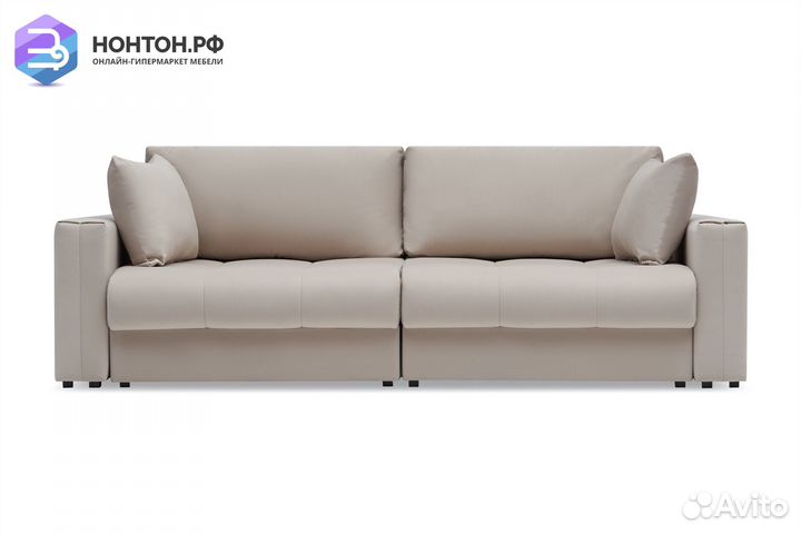 Диван тик-так Монарх бежевый