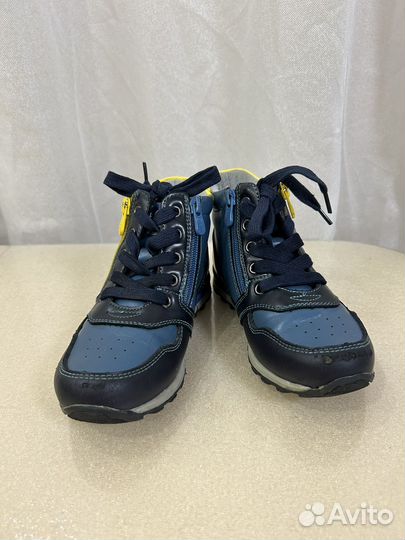 Ботинки для мальчика с утеплением осень-весна