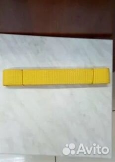 Пояс желтый для единоборств Карате Магазин
