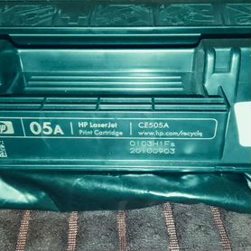 Картриджи ce505a для принтера hp laser jet P2055dn