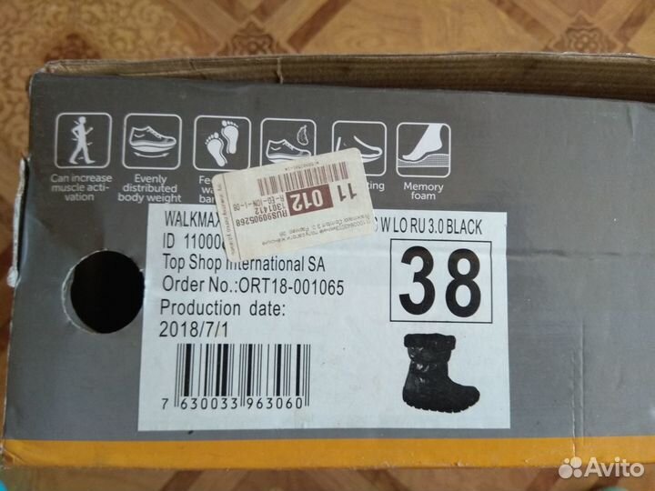 Новые полуботинки женские 38размер