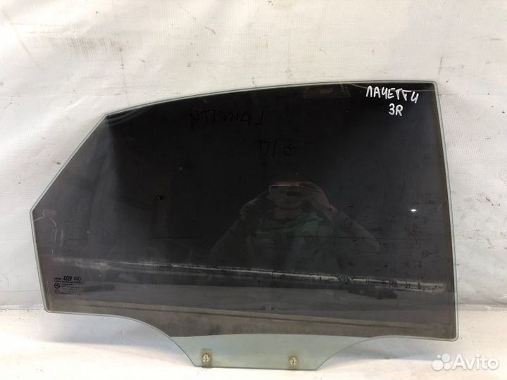 Стекло двери заднее правое Chevrolet Lacetti седан