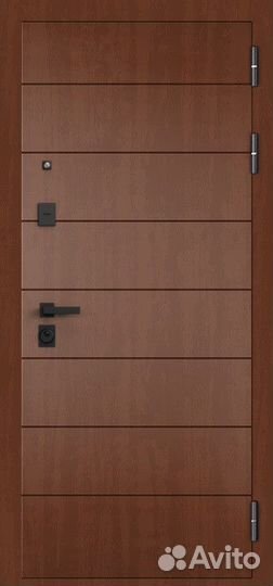 Дверь с зеркалом