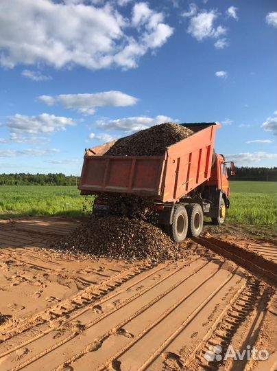 Щебень - честный объем