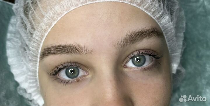 Ламинирование ресниц и бровей