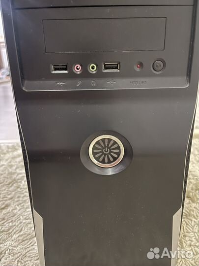 Корпус mini tower с блоком питания 380w