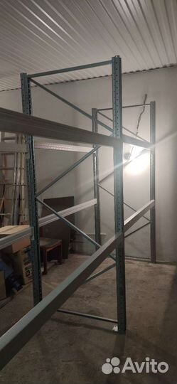 Стеллаж (рама+балки) для склада, гаража