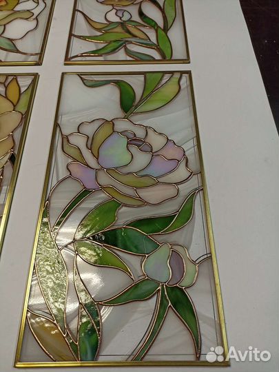 Изготовление витражей (Тиффани)