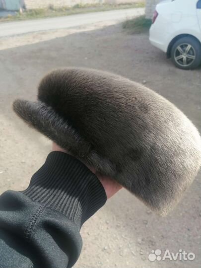 Меховая мужская кепка