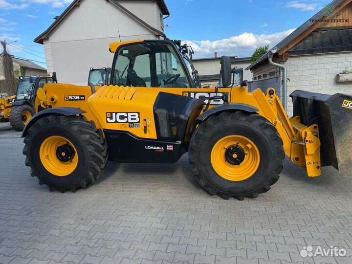 Телескопический погрузчик JCB 536-70 Agri Super, 2017