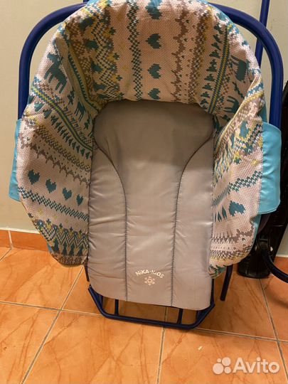 Детские санки с колесами