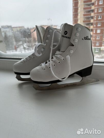 Коньки детские для девочки 33 размер