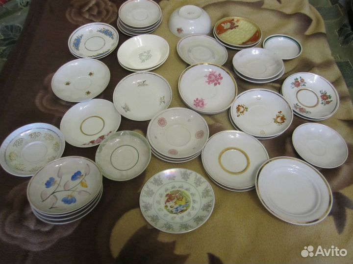 Остатки от сервизов СССР в добор