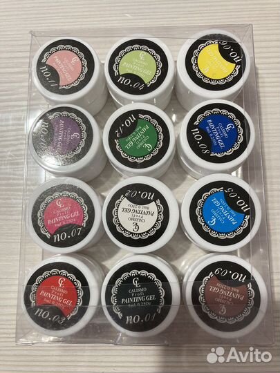 Гель-краски набор
