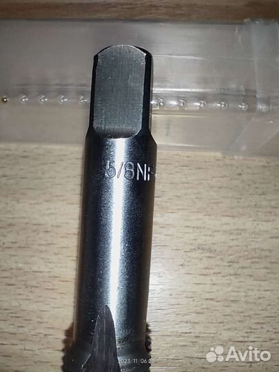 Метчик дюймовый UNF 5/8 18 нитей