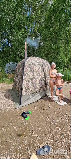 Мобильная баня походная баня Мобиба, Морж