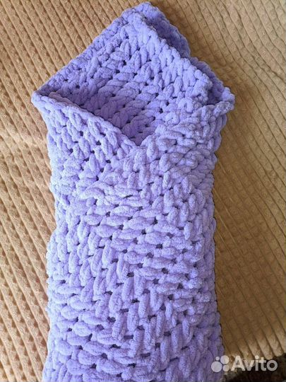 Плед детский плюшевый