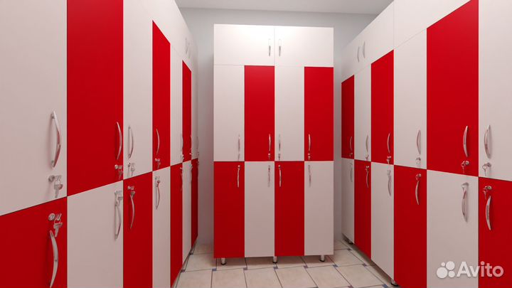 Шкафы для раздевалок