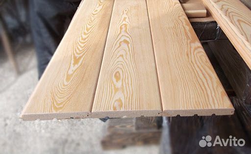 Вагонка Штиль 14х144х4000 лиственница сорт Экстра