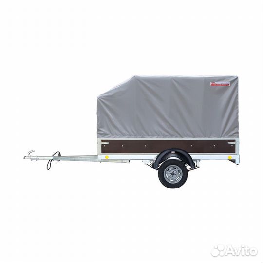 Легковой Прицеп Атлет 3.0 R13 (3*1,5*0,3 тент 1,15м) фанерный борт