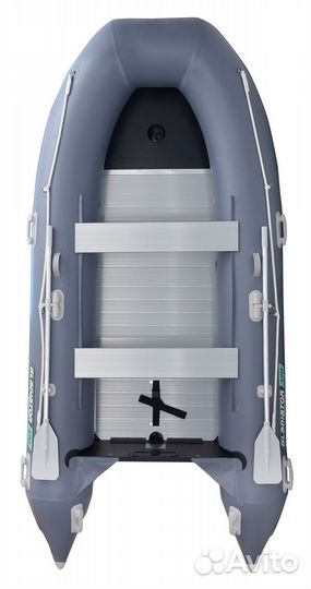 Лодка пвх Gladiator B370AL темно-серый