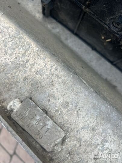 Бампер алюминиевый