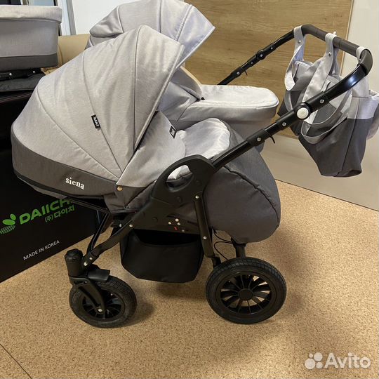 Коляска 2в1 для двойни (погодок) Rant (новая)