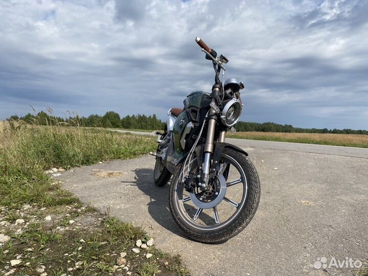 Электромотоцикл TC Green super soco supersoco