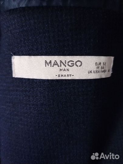 Пиджак трикотажный мужской mango