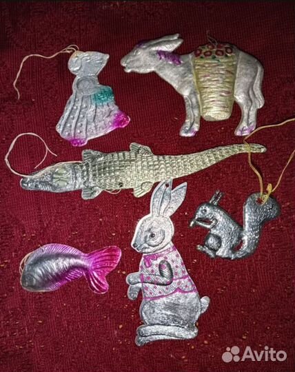 Елочные игрушки СССР