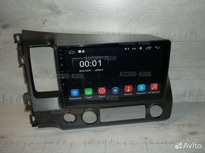 Магнитола Honda Civic Android 2/32 GPS WiFi