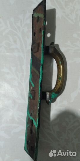 Старинная дверная ручка. Пр-во Тула