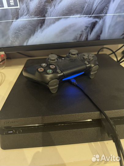 Sony playstation 4 slim с играми