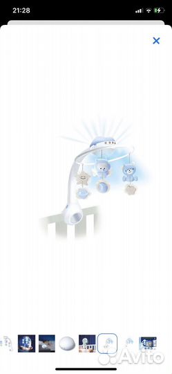 Мобиль на кроватку с проектором