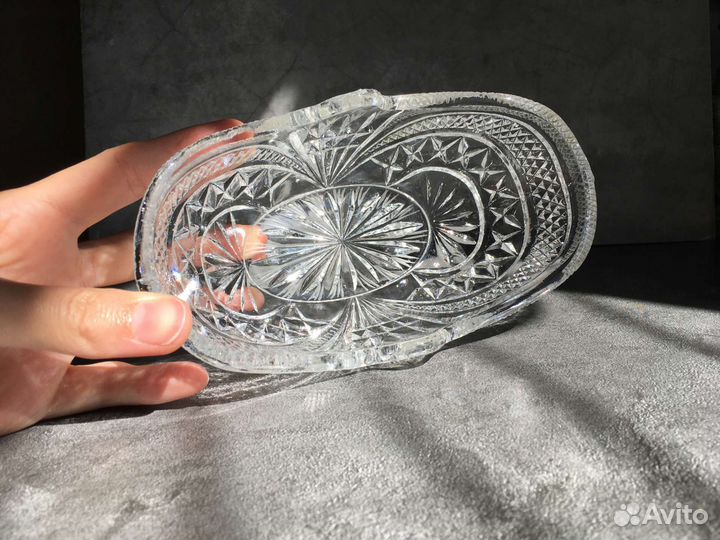 Салатники СССР стеклянные 2 шт цена за оба