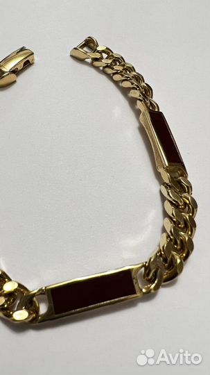 Стильный винтажный браслет Avon с эмалью