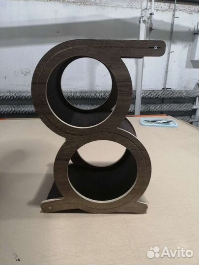 Лежанка когтеточка домик для котов