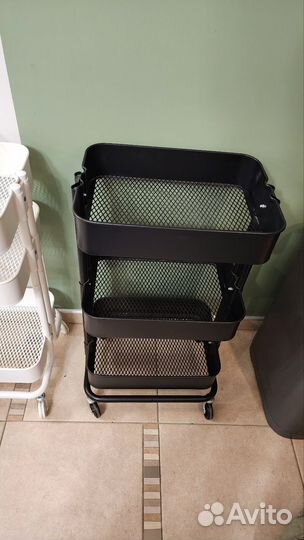 Тележка на колесиках Raskog IKEA роскуг