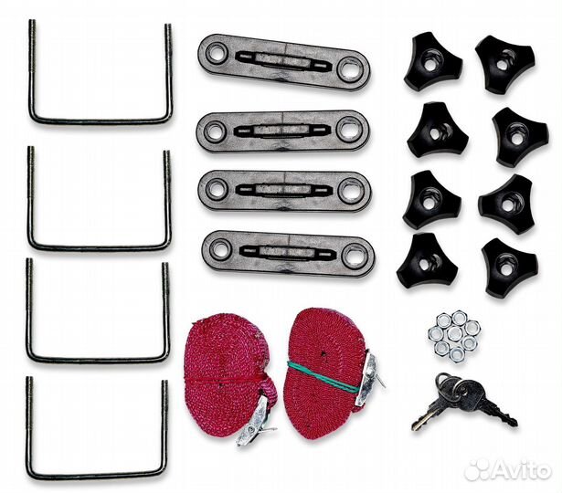 Бокс автомобильный Магнум 300 (белый карбон)