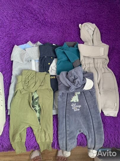 Вещи на мальчика с 0 и до 1,5 лет