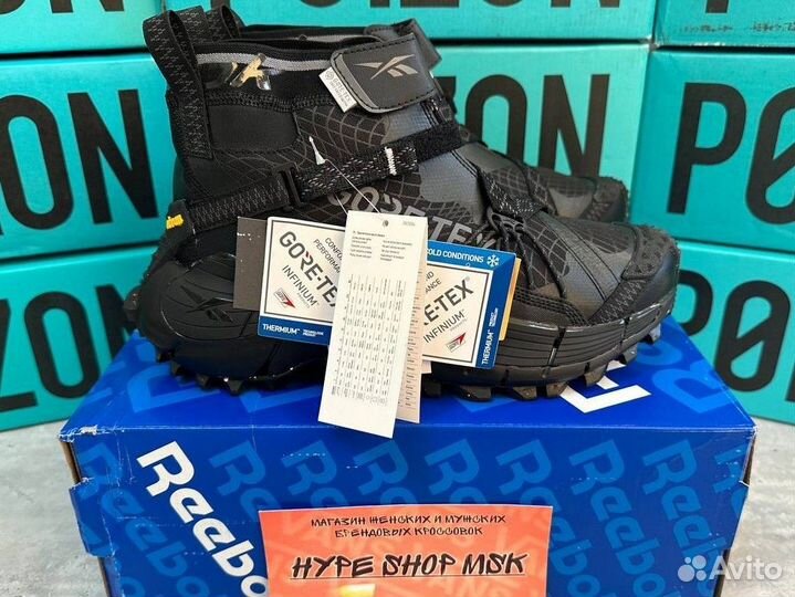 Кроссовки зимние Reebok zig kinetica 2 gore tex