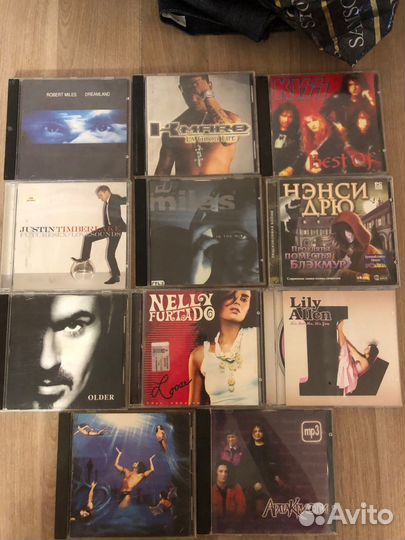 CD диски музыка разные