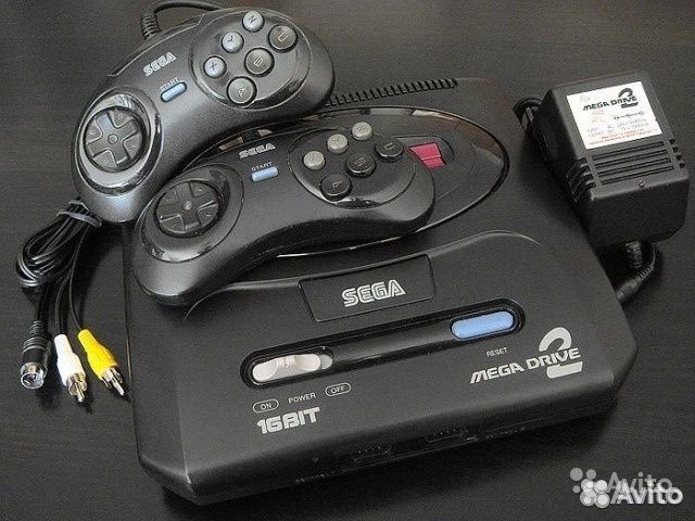 Sega Super Drive 2 (132-in-1) Black с гарантией