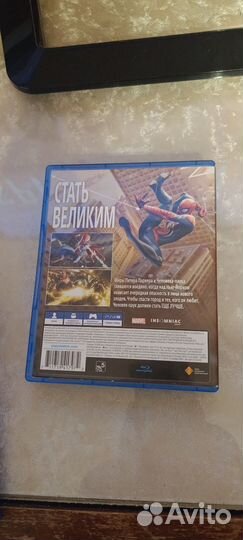 Spider man ps4 диск
