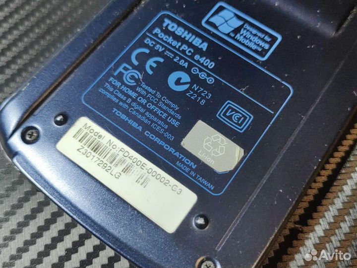 Кпк toshiba pocket pc e400